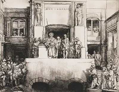Christus dem Volk vorgestellt Rembrandt